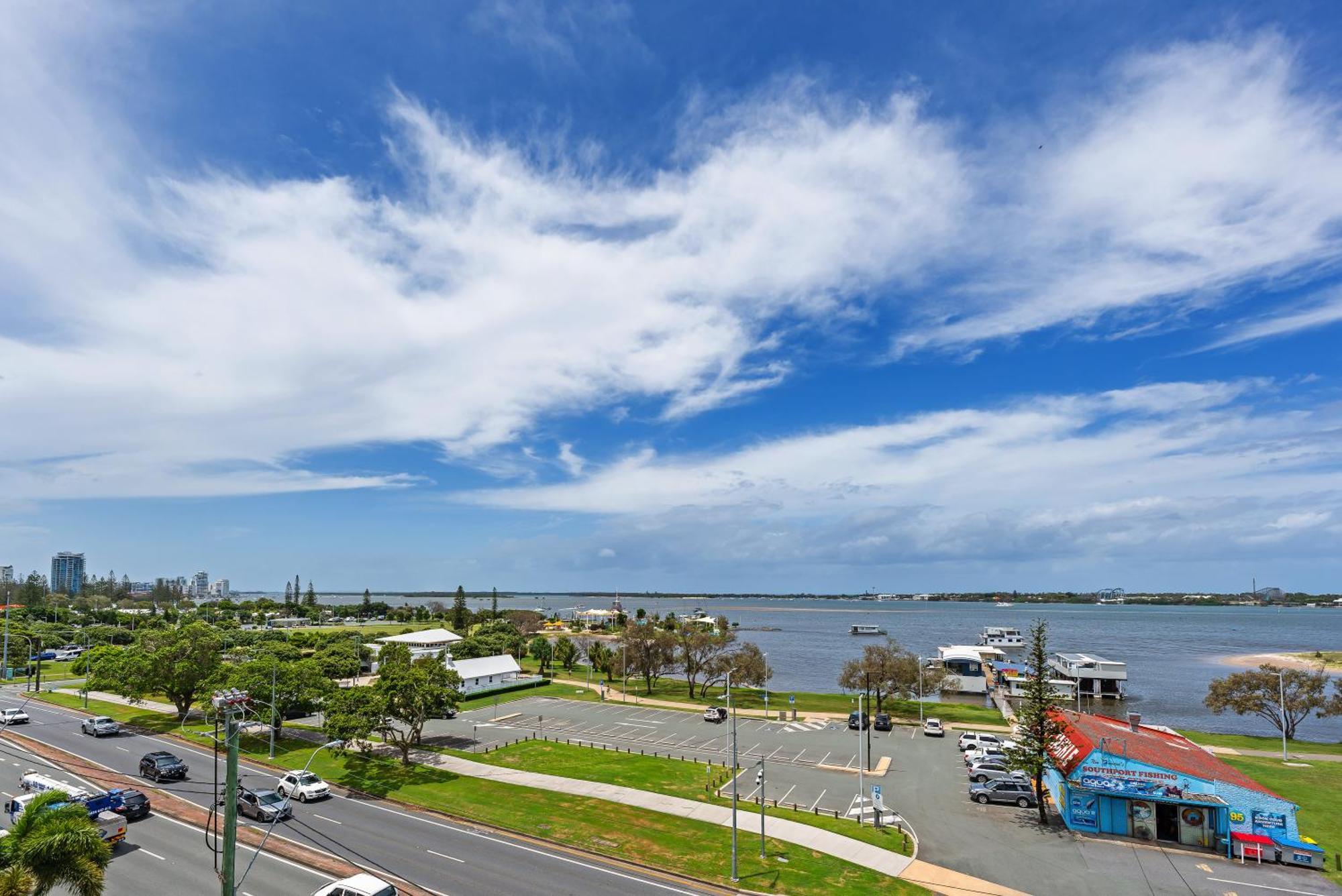 Broadwater View In Southport 1B Apartment Gold Coast Exterior foto